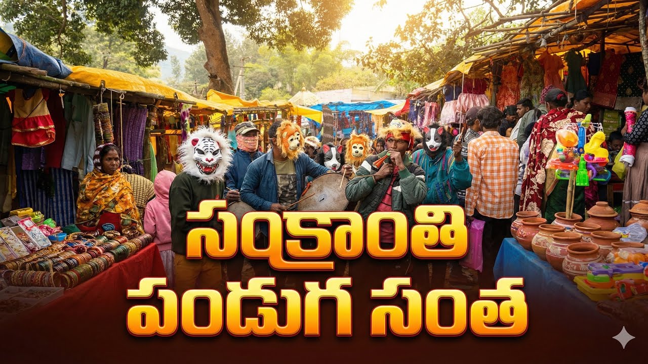 సంక్రాంతి పండుగ సంత - Tribal Festival Market