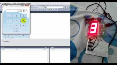 BCD to 7 Segment with C# interfaces and Arduino programming