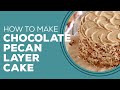 Blast from the Past: Chocolate Pecan Layer Cake Recipe | Homemade Chocolate Cake From Scratch