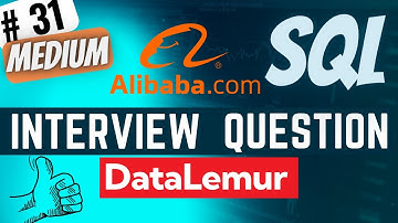 ALIBABA Interview Question Solved - SQL | "Compressed Mode" | Everyday Data Science