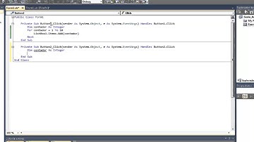 Visual Basic NET | Serie Ascendente