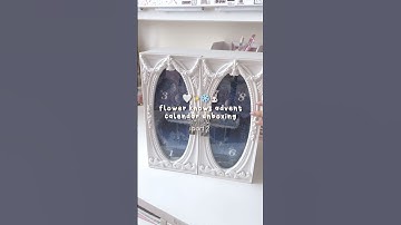 Flower Knows Advent Calendar 🎀 #shorts #unboxing #makeup #flowerknows #adventcalendar #aesthetic