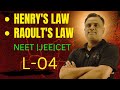 Henry's law and Raults law by makode sir