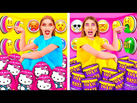 1000 Mystery Buttons Challenge Only 1 Lets You Escape | Awesome Creative Challenge by Fun Challenge