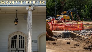 Historic Renovations Happening at Six Flags Over Texas, New Record-Breaking Dive Coaster Updates