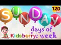 Sunday Monday + Rain Rain Go Away and More Kidsberry Nursery Rhymes &amp; Baby Songs