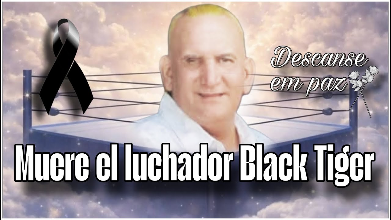 Fallece el luchador Black Tiger (Miguelito) | Lucha RD de luto