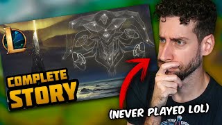 NonLoL Player REACTS to 'Story of League of Legends Explained' by Necrit