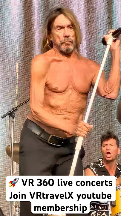 👕🎸 Red Hot Chili Peppers   Iggy Pop 2023 Shirtless Icon's Look Divides Audience 🥺 #IggyPop #rhcp