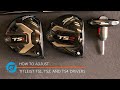 How to adjust your Titleist TS1, TS2, or TS4 driver [Titleist Sure-Fit hosel]