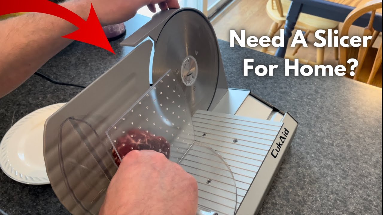 Electric Meat Slicer Machine for Home Use, 200W #Deli Food #Slicer #kitchen