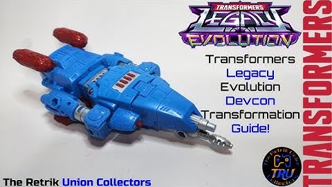 Transformers Legacy Evolution Devcon Transformation Guide!