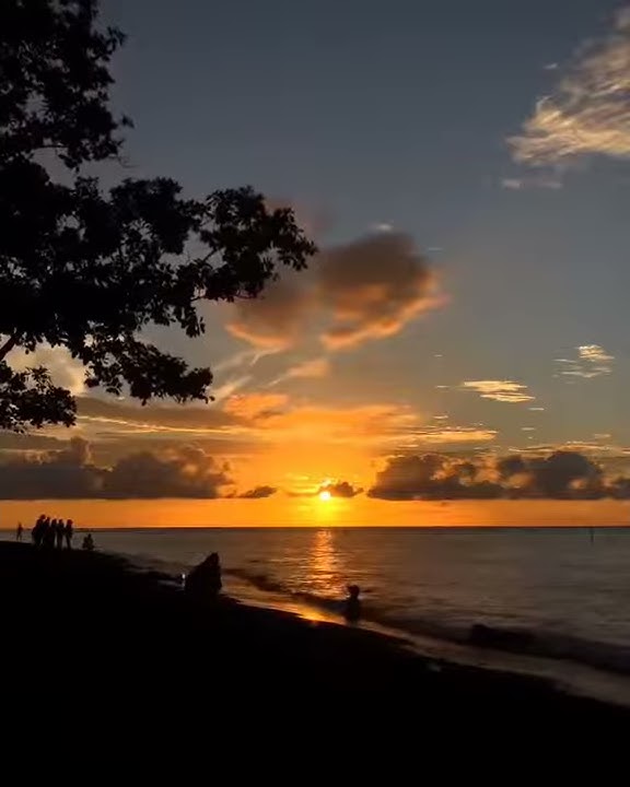 Story wa senja pantai (polosan)