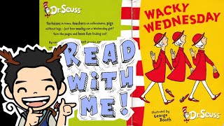 'Wacky Wednesday' (Dr. Seuss) - How to find the wacky answers! - Read With Me!