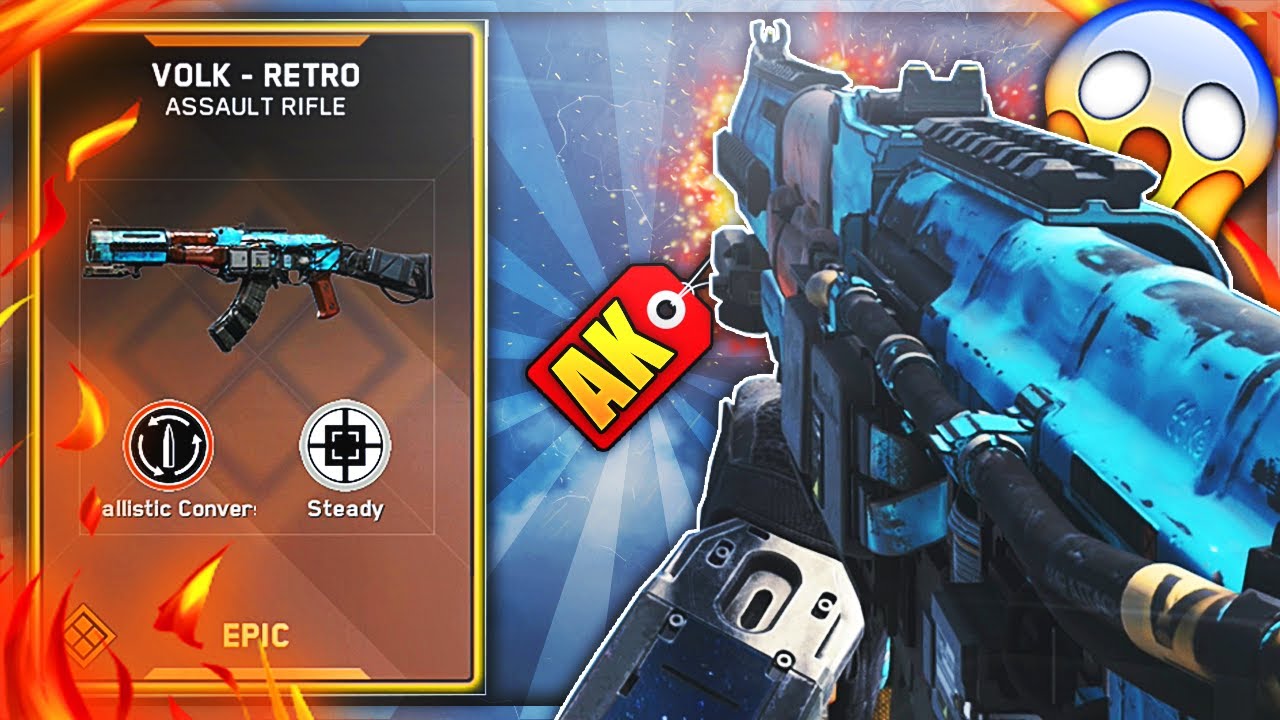 THE EPIC VOLK RETRO IS AN AK-47 REMAKE IN INFINITE WARFARE! (IW EPIC VOLK RETRO)