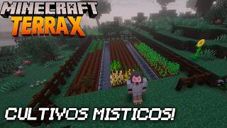 CULTIVOS!🌱✨ Empezamos Mystical Agriculture! | Episodio 5 | Minecraft TERRA X