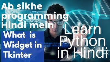 What is Label Button Entryfield in tkinter in hindi |Widget in Tkinter |button entryfeild kya hota h