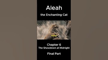(Final Part) Aleah the Enchanting Cat - Chapter 6(The Showdown at Midnight)#cat #catlover #catshorts