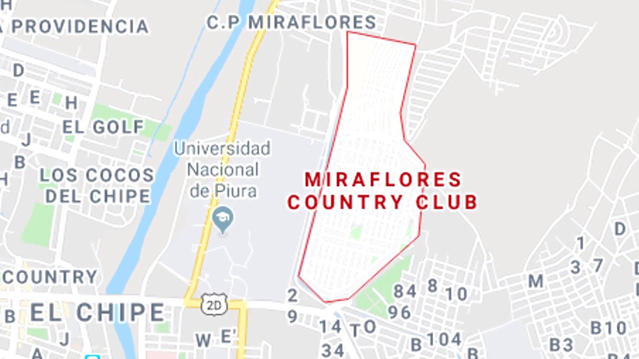 Terreno en Miraflores Boulevard Park Plaza Piura | Miraflores Country Club 2ª Etapa