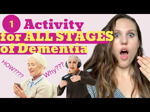 The ONE Activity for People with Dementia that Works for Every Stage