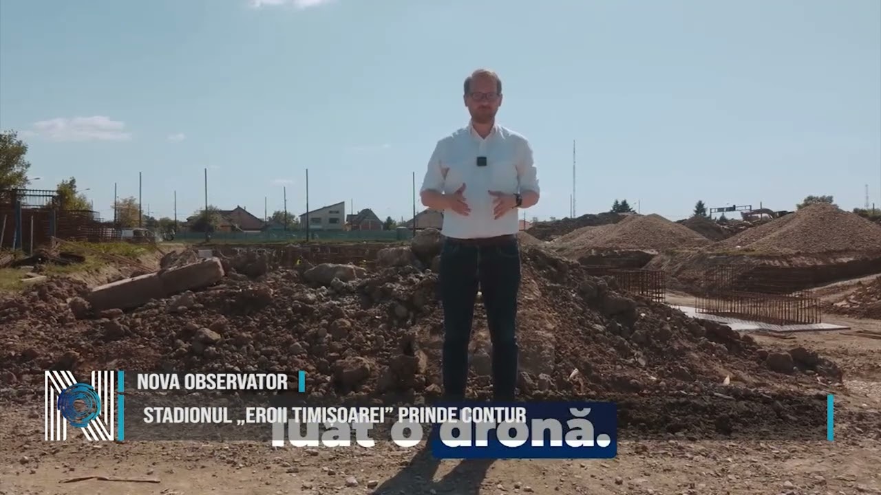 Stadionul „Eroii Timișoarei” prinde contur Stadionul „Eroii Timișoarei” prinde contur