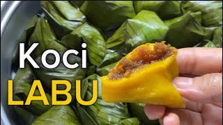 Kuih Koci Labu🧡- Kenyal Lembut  Tak Liat Sampai Besok‼️