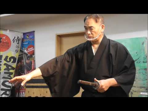 女性剣士登場　侍体験