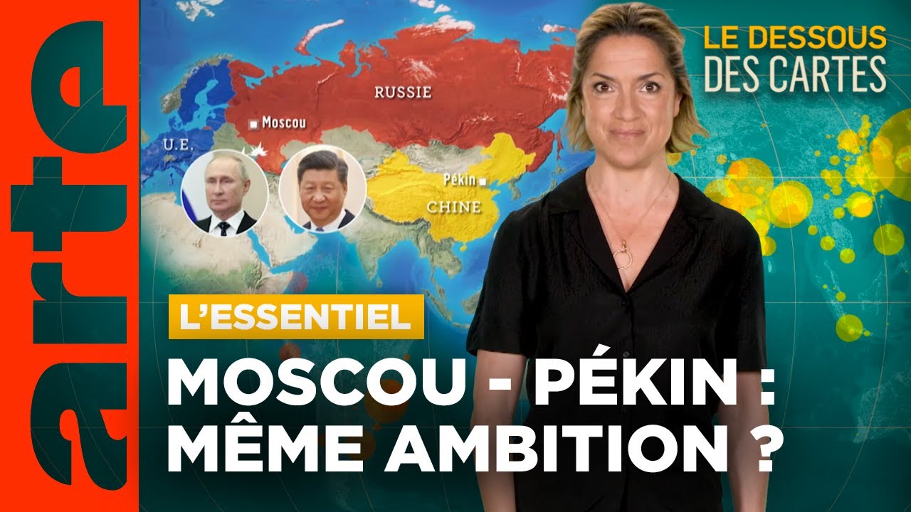 Parade du 9 mai : Xi Jinping à Moscou | L'Essentiel du Dessous des Cartes | ARTE