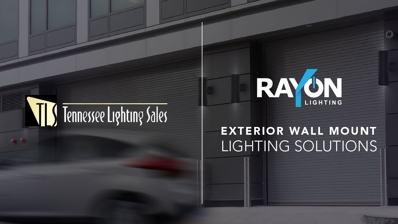 Exterior Wall Mount Lighting Solutions. Tennessee Lighting Sales - YouTube