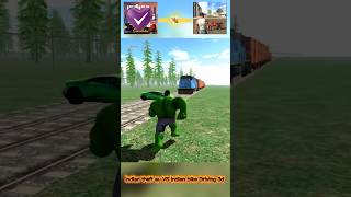 Hulk vs Train 😱 | Indian Bike Driving 3D vs Indian Theft Auto Gameplay 🔥#lndianbikedriving3d#gaming