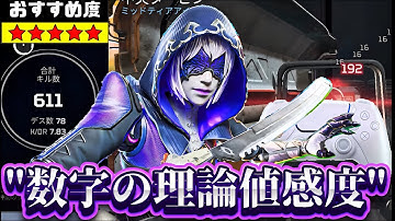 【Apex】"数字の理論値"感度を使ったキル集＆感度紹介