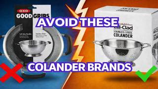 9 Colander Brands To AVOID (And The 2 That Are Worth It)