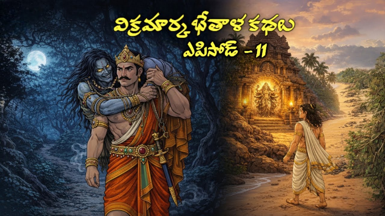 విక్రమార్క బేతాళ కథలు - ఎపిసోడ్ 11 | Vikramarka Bhethala Kathalu Episode 11