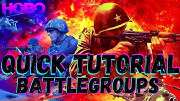 WARNO ▶  Quick Tutorial : Battlegroups