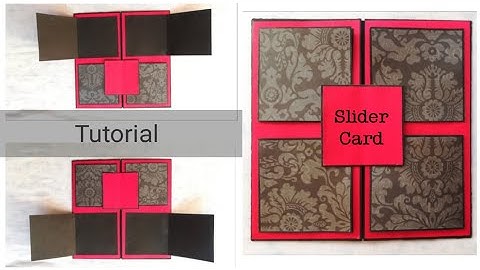 Pop-up Album - How to create pop-up page | tutorial | DIY | Scrapbook page