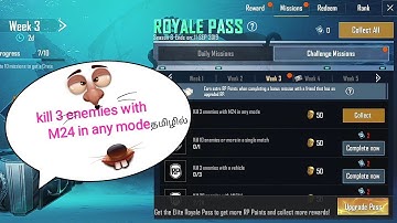 Kill 3 enemies with M24 in any mode