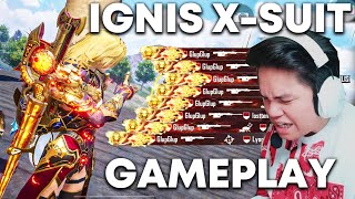 NEW IGNIS X-SUIT & Scorching Blessing AMR Gameplay - Sniper X3 Sensi Auto Headshot