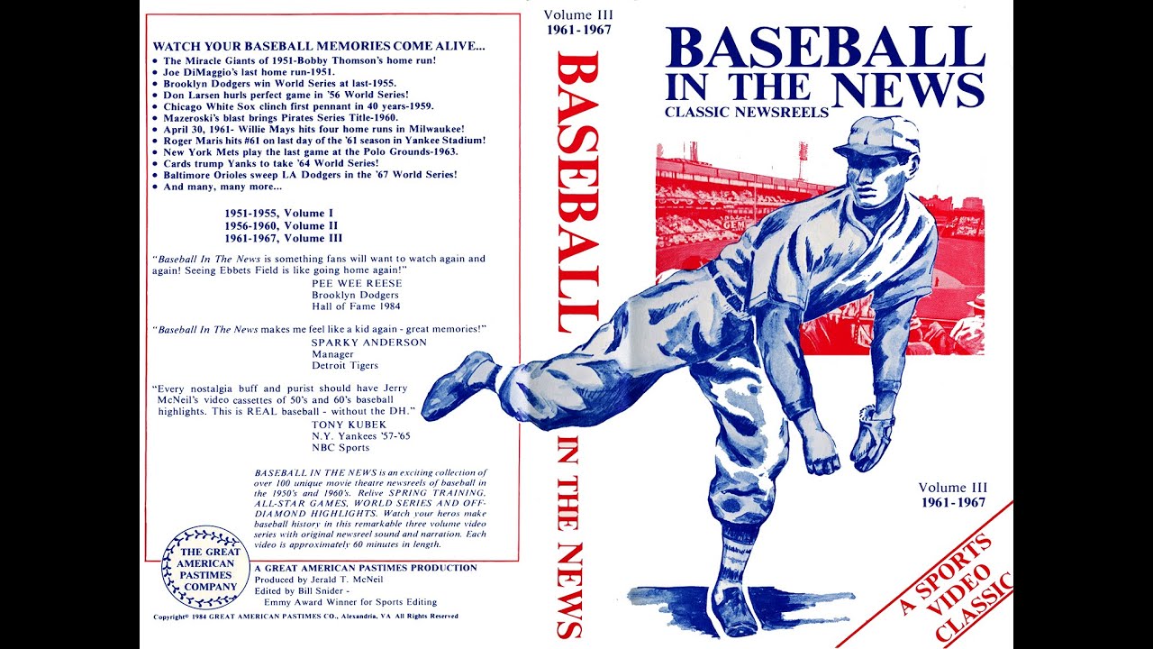 Classic Baseball In The News 1961-1967 - YouTube