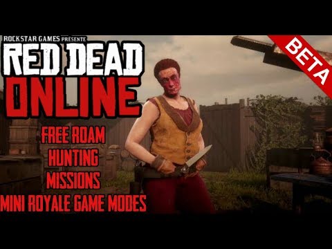 red-dead-redemption-2-||-online-beta-game-play-||-free-roam-,-hunting,-mini-royale-game-modes!