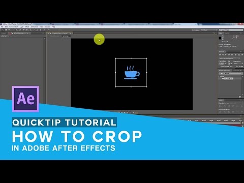 how to crop in after effects - after effects quick tip tutorial 01