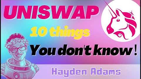 Untold story of 🦄UNISWAP | How Hayden Adams did it?