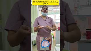 Complete Denture Border Molding: Easy & Simple Technique | Step by Step #shorts #dentist