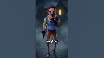 Why the Neighbors in Hello Neighbor acts so strangely? #shorts #helloneighbor