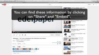 Creating an edelpaper - How to add media elements (part 2) Videos