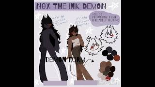 another new reference sheet for Nθx. :) #art #oc #digitalart #drawing #originalcharacter #ocredraw