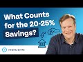 What Qualifies For Your 20 25 Savings Rate What Qualifies For Your 20 25 Savings Rate