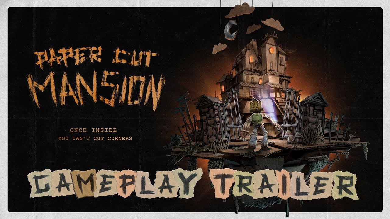 Paper Cut Mansion | Gameplay Trailer | 2022