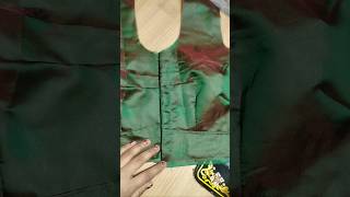 काज और बटन पट्टी कैसे बनाए। How to make a button placket(button patti)#short#treding#vermastitching