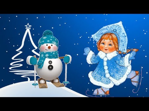 Зимушка хрустальная - детская песня Зима