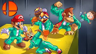 Which Smash Bros Fighter Would Win Squid Game everyone Is Here